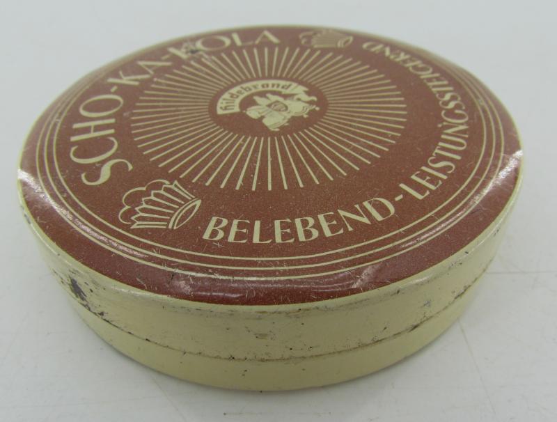 German Scho-ka-kola Tin Can