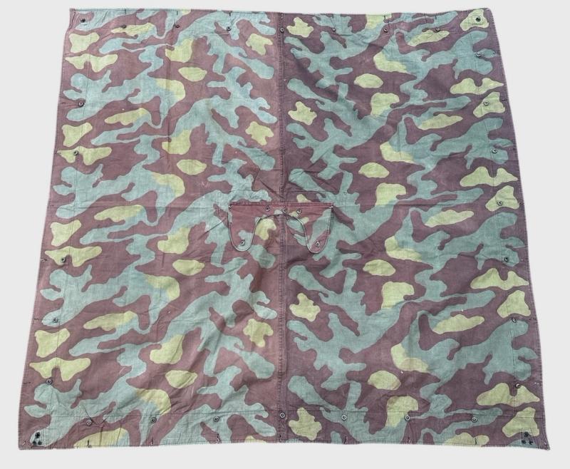 Wehrmacht/ SS Italian Camo Shelter Quarter ....Beautiful Colours
