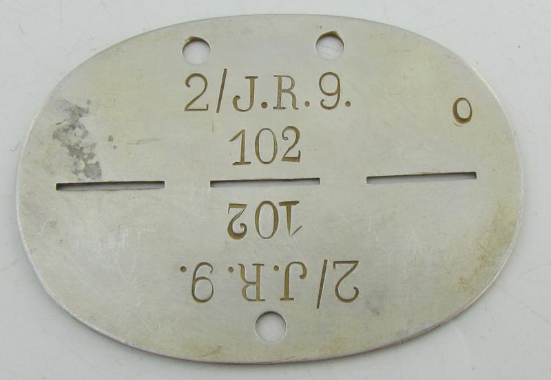 Erkennungsmarke ( EKM ) 