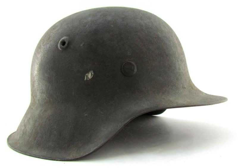 M42 Heer/Waffen-SS no decal steel helmet hkp62